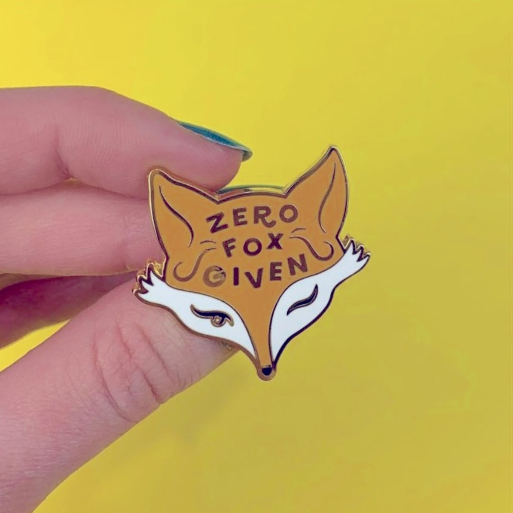 COPY - Erstwilder x Liz Harry Zero Fox Given Enamel Pin